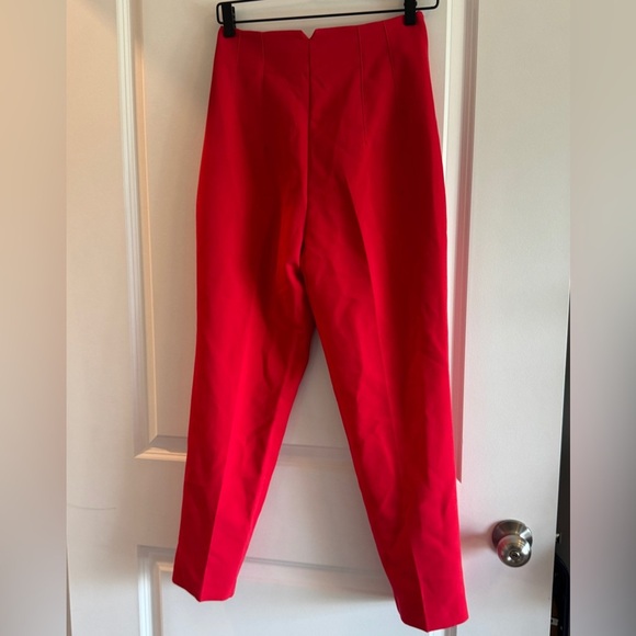 Zara Red Women's Pants - Picture 2 of 13